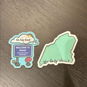 The Holy Donut Maine Stickers